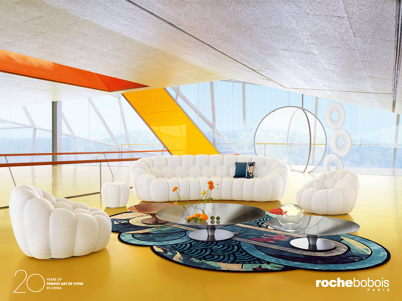 Bobois 罗奇堡演绎法式艺术生活新篇电子pg2025春夏系列来袭Roche(图4)